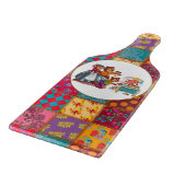 マシャとクマ3頭 カッティングボード (角)