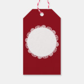 マシャとクマ3頭 ギフトタグ (裏面)