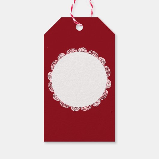 マシャとクマ3頭 ギフトタグ (裏面)