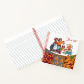 マシャとクマ3頭 ノートブック (内部)