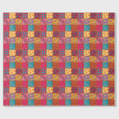 マシャとクマ3頭 ラッピングペーパー (フラット)