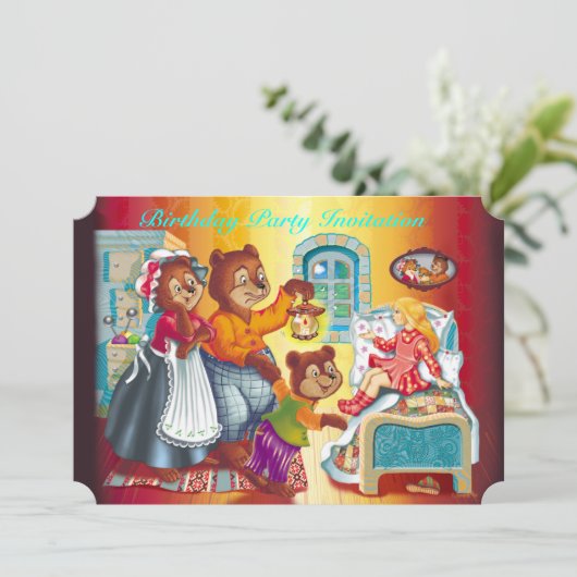 マシャとクマ3頭 招待状 (スタンド正面)