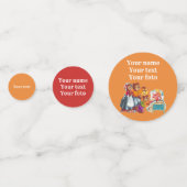 マシャと3匹のおとぎ話クマ コンフェッティ (裏面)