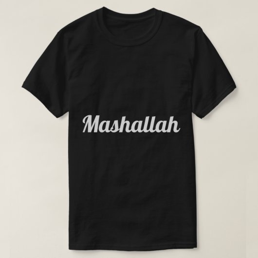 マシャラ Tシャツ (デザイン正面)