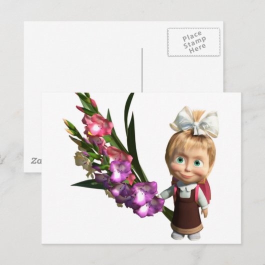 マシャ ポストカード (正面/裏面)