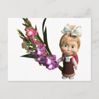 マシャ ポストカード