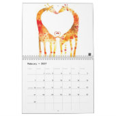 マシャD'yans 2023ウォールカレンダー カレンダー (2月 2027)