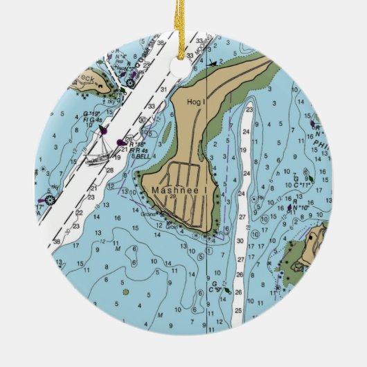 マシュニー島のMAグラフ セラミックオーナメント (裏面)