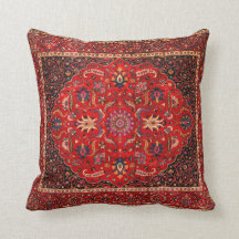 マシュハドの赤ペルシャじゅうたん