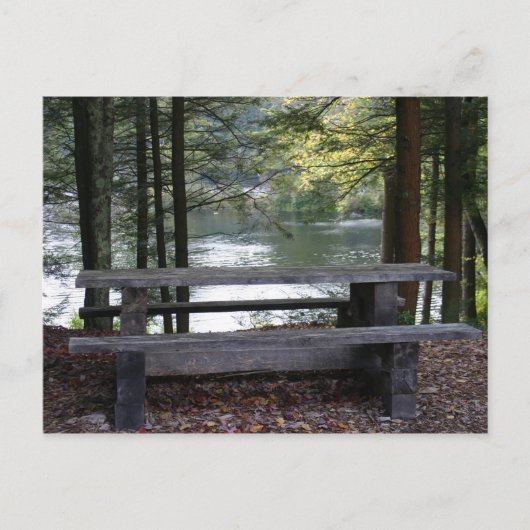 マシュパウグ湖 ポストカード (正面)