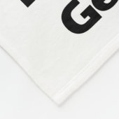 マシュマおもしろいロと友達とのキャンプことわざ フリースブランケット (角)