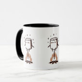 マシュマお洒落ロ焙煎自体 マグカップ (正面左)