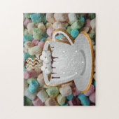 マシュマロおよびココアの写真のパズル ジグソーパズル (縦)