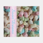 マシュマロのフリースブランケット フリースブランケット (正面(横))