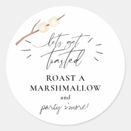 マシュマロのラベルを焼いてみよう ラウンドシール