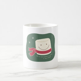 マシュマロの挨拶のマグ コーヒーマグカップ