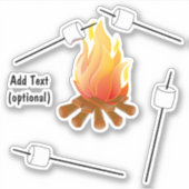 マシュマロの日 シール (正面)