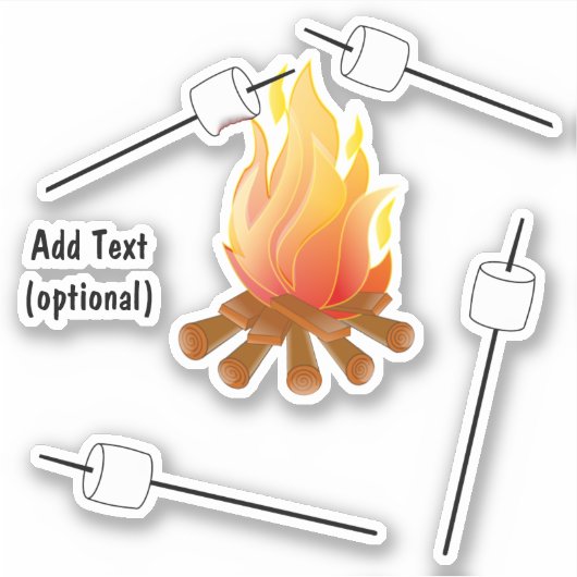 マシュマロの日 シール (正面)