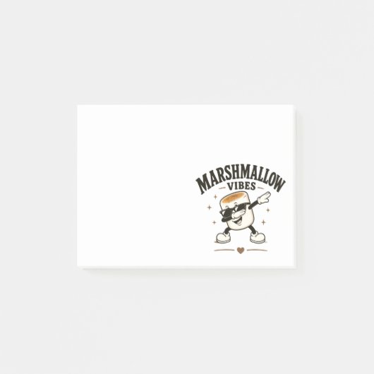 マシュマロの雰囲気 ポストイット (正面)