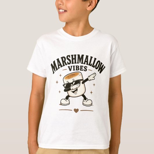 マシュマロの雰囲気 Tシャツ (正面)