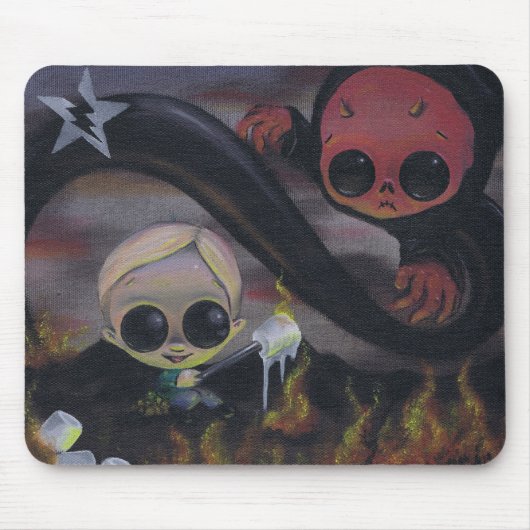 マシュマロのmousepadを持って来ること マウスパッド (正面)