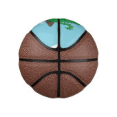 マシュマロを焙煎した可愛いドラゴン ミニバスケットボール (右)