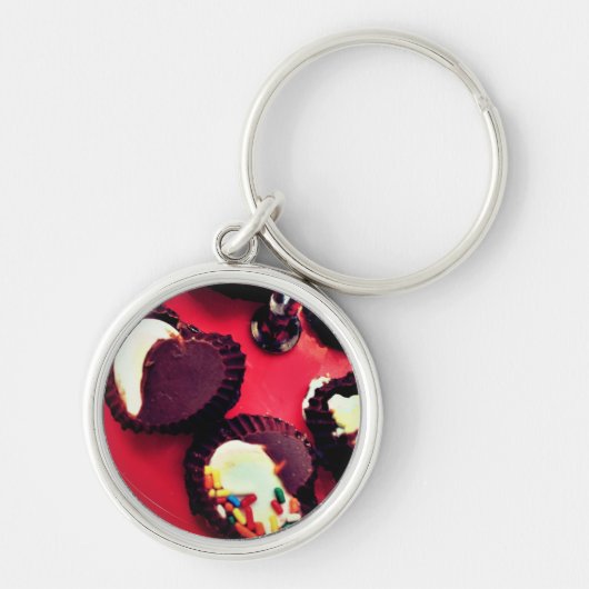 マシュマロトリュフ キーホルダー (正面)