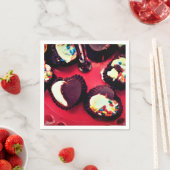 マシュマロトリュフ スタンダードカクテルナプキン (インサイチュ)