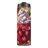 マシュマロ入りホットココアカップ タンブラー (正面)