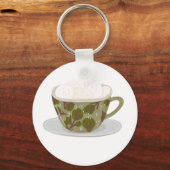 マシュマロ入りホットチョコレート キーホルダー (正面)