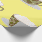 マシュマロ入りホットチョコレート ラッピングペーパー