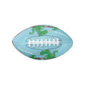 マシュマロ漫画をローストかわいいドラゴン アメリカンフットボール (正面)