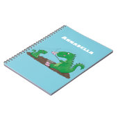 マシュマロ漫画をローストかわいいドラゴン ノートブック (左側)