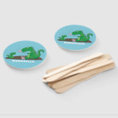 マシュマロ漫画をローストかわいいドラゴン ハンドファン (組立なし)