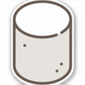 マシュマロ シール (正面)