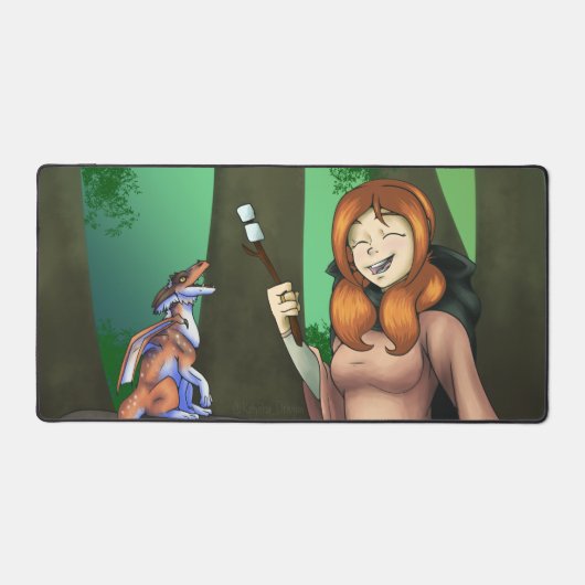 マシュマロ デスクマット (正面)