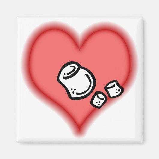 マシュマロ マグネット (正面)