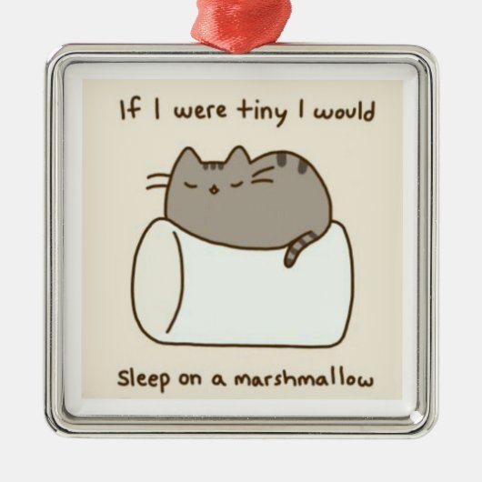 マシュマロ メタルオーナメント (正面)