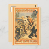 マシューアンドブルガーアットゲイコニーアイランド ポストカード (正面/裏面)