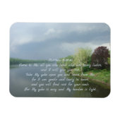 マシュー11曇り河川磁石 マグネット (横)