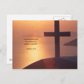 マシュー22:39 ポストカード (正面/裏面)