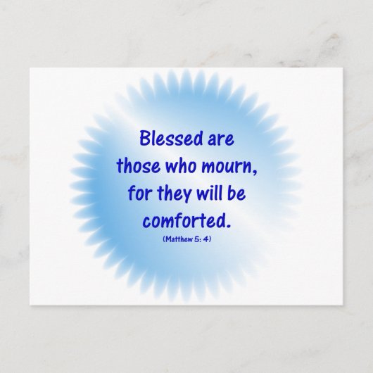 マシュー5-4賛美は… ポストカード (正面)