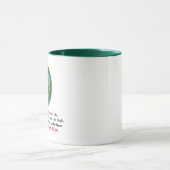 マシュー6時25分、あなたのライフ聖なる書物、 経典 マグカップ (中央)