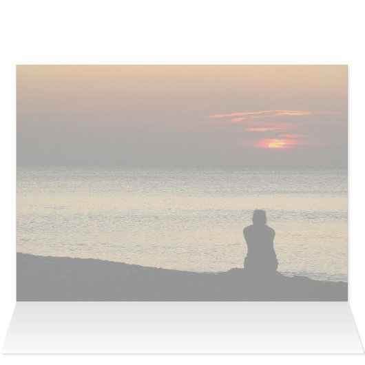 マシュー6:33神の第一王国を探し求めるカード (内部横(上))