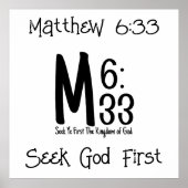 マシュー　まず探し求めよ ポスター (正面)