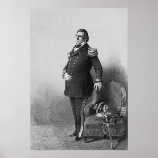 マシュー・カルブレイス・ペリー提督 ポスター (正面)