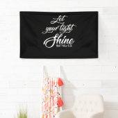 マシュー・クリスチャンに光を当てよう 横断幕 (インサイチュ)