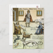 マシュー・ホプキンス(D 1647) ポストカード (正面/裏面)