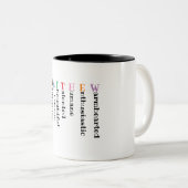 マシュー·マグ ツートーンマグカップ (正面右)