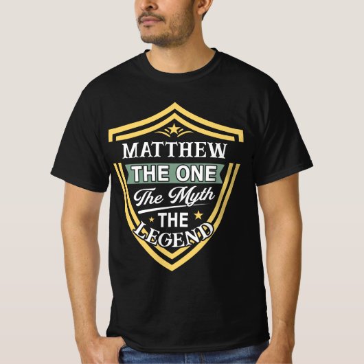 マシュー 伝説の男 Tシャツ (正面)